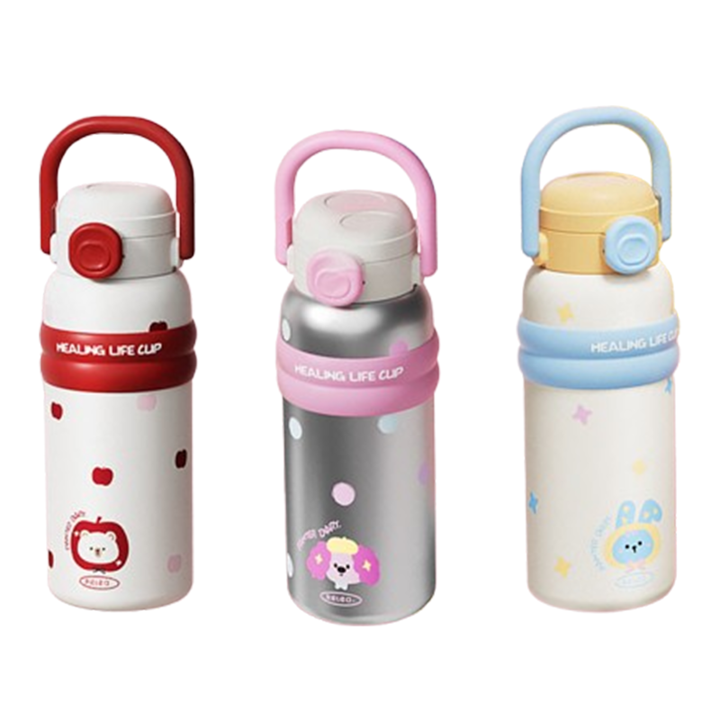 物生物保温杯500ml户外便携JV012462-0500-MX00/XT00/XG00(颜色随机)