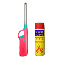 火烨牌厨房点火枪打火气瓶补充气器 1个点火枪+1个补充气