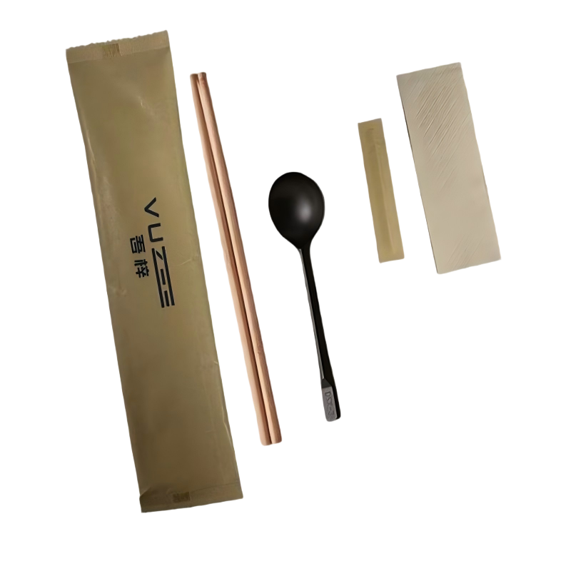 吾梓 一次性筷子 21cm碳化角筷 130套 箱