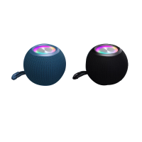纽曼BT85桌面炫彩蓝牙音响 黑色、蓝色