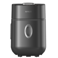 九阳智能IH电磁加热电饭煲4L方形煲一级能效5-7人触摸控制可预约灰色不锈钢内胆