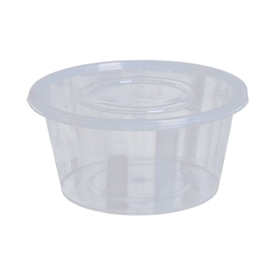 吾梓 圆碗透明 一次性餐盒 1250ml*200套/箱