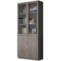 桃锦堂玻璃书柜