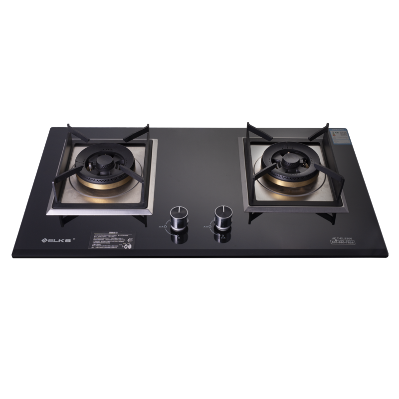 ELKS燃气灶JZT-EL8206 台嵌两用 聚能防风稳燃 铜质炉头火盖 天然气