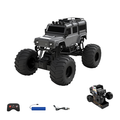 双鹰儿童遥控车路虎卫士D110全地形越野大脚车男孩赛车生日礼物