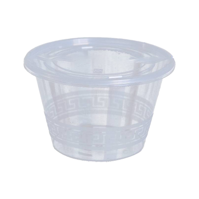 吾梓 圆碗透明 一次性餐盒 500ml*450套/箱