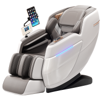 双机芯德国佳仁JR-A16[白咖]升级版新款智能按摩椅子全自动家用全身多功能太空舱电动