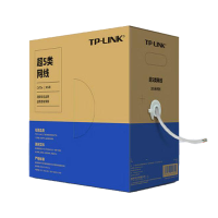 超五类千兆网线 工程级0.50±0.005mm无氧铜箱线CAT5e类双绞线网络监控305米 单位/个