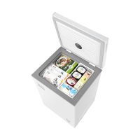 美的冰柜家用商用减霜除菌低噪速冻冷柜冷藏冷冻保鲜柜小型冰柜节能省电卧式BD/BC-100KMC