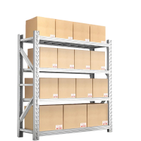 亿洛莱 重型货架材料架备品架 2000*400*2000mm四层(500kg) 组