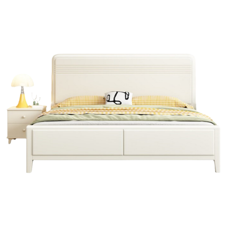 锁匠 简约木质床