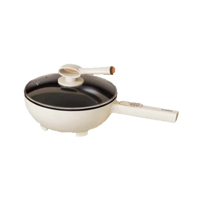 创维 电炒锅F191 电火锅多功能3L容量一体煎烤不沾电热锅电煮锅炒锅 3L