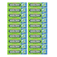 绿箭炫凉薄荷口香糖5片装13.5g*20条盒装经典薄荷味清新口气休闲