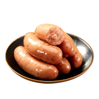 [苏鲜生推荐]三物纪 黑猪肉爆汁烤肠经典原味400g/盒 3盒装 火山石纯地道肉香肠台式烤肠