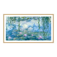 75寸壁纸电视专属画框白色-适配 75A7F 75A7F Pro 75A7E 75A7E Pro