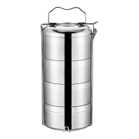 瓦图 不锈钢真空提篮 14cm 四层 个