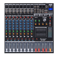 惠度(HuiDu)12路输入两编组输出模拟调音台 FX-12PRO(销售单位:台)