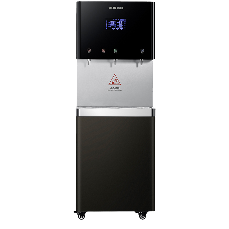 奥克斯(AUX)E400开水器净水器RO反渗透饮水机加热直饮净水一体机公司学校办公室多人 一开一温热(上门安装)