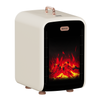 先锋取暖器暖风机家用仿真火焰壁炉热风机石墨烯客厅新款电暖气2265/DNF-TH1R