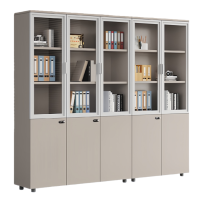 智叶舟资料文件柜五门2000*400*2000mm台