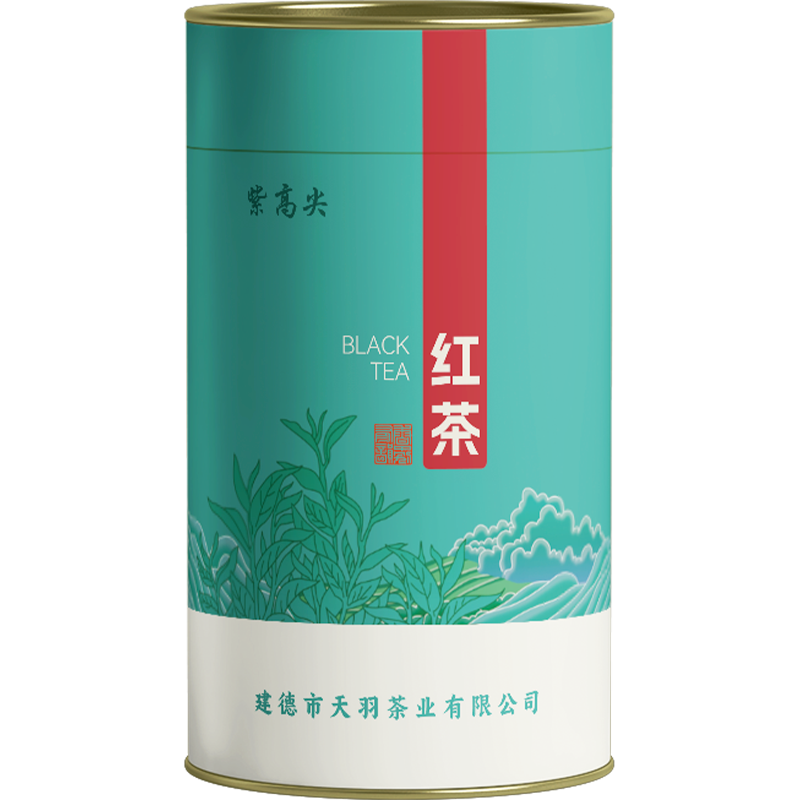 紫高尖红茶一级125g罐装