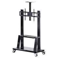 电视机移动支架落地推车一体机适用于小米海信等立式通用带轮挂架