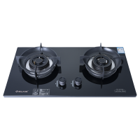 ELKS燃气灶JZY-EL8266 家用台嵌两用灶具 钢化玻璃面板 一体火盖 液化气