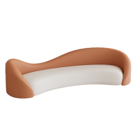 智叶舟沙发三人位210*85*75cm张