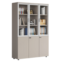 智叶舟办公柜三门1200*400*2000mm台