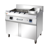 意黛斯 单缸炸炉双缸炸炉油水分离油炸锅商用电炸炉串机小吃炸鸡排鸡扒薯条机油条麻花机YDS-15YSZLS