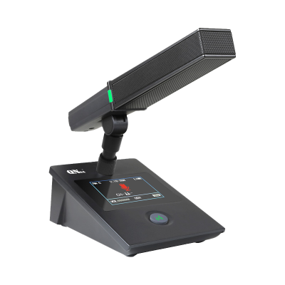 启诺QN-5566S鹅颈式短咪会议 无线话筒麦克风黑色(只)