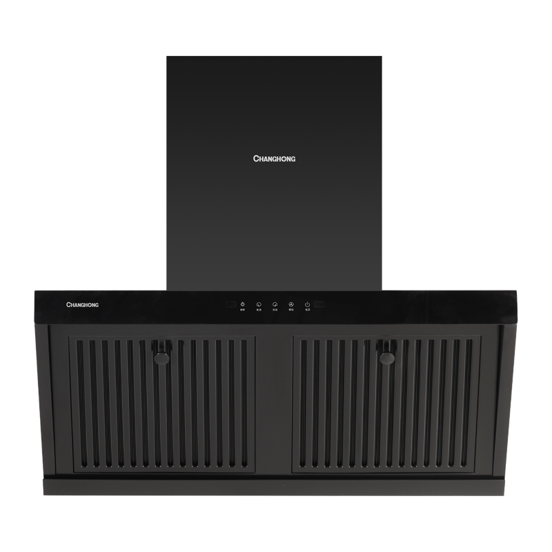 长虹真油烟分离22m³吸力三层可拆卸油烟分离网内腔不沾油烟机CXW-300-J651