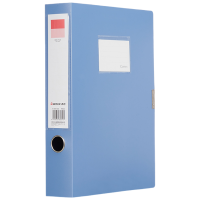 齐心(COMIX) A1249 A4 55mm PP 档案盒 绯蓝 (单位:个)