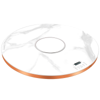 旺厨好太太 3000W 暖菜板 家用饭菜加热板 多功能加热器保温热菜板火锅圆形智能触控暖菜板 自动旋转电陶炉电磁炉大功率