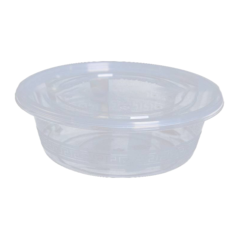 吾梓 圆碗透明 一次性餐盒 300ml*450套/箱