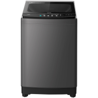 威力10公斤全自动波轮洗衣机 大容量深灰色新2级能效不锈钢内桶XQB100-2129C