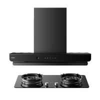 老板(ROBAM)油烟机烟灶套餐两件套欧式触控式26立方5.2灶具厨电套装63A2-E2L+50B5A