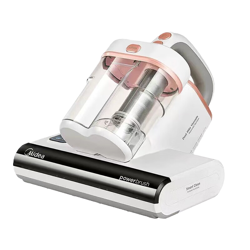 美的(Midea)除螨仪MX6 床宝床上吸尘器家用 手持吸尘除螨一体机 母婴电击超声波紫外线杀菌除湿