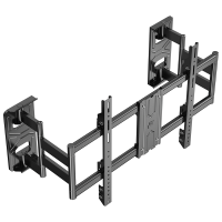 超薄电视机伸缩臂挂架旋转挂墙支架适用小米海信TCL等65/75/85寸