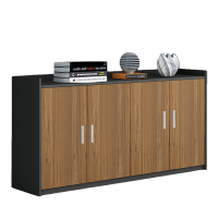 智叶舟矮柜存储柜四门160*40*80cm台