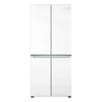 海尔(Haier)BCD-475WGHTD1BGZU1 475升十字对开门冰箱 全空间保鲜 超薄零距离自由嵌入 宽幅变温