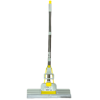 洁艺云 挤水胶棉免手洗滚轴海绵拖把HM3801 38CM大号 单位(把);