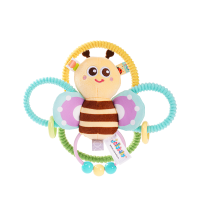 jollybaby婴儿玩具0-1岁曼哈顿手抓球牙胶可啃咬宝宝抓握训练1663
