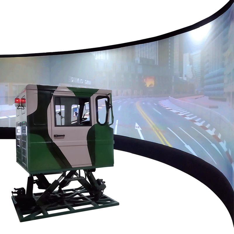 硕士王SHUOSHIWANGWS2400大型特种车汽车驾驶模拟器环幕动感真车模拟仿真训练系统