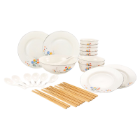 毕加索中餐具30件套匠心工艺色泽温润友谊之花系列RY1810-C30