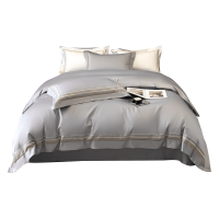 伊伊爱 100支长绒棉刺绣凯悦四件套