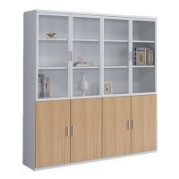 智叶舟资料文件柜四门160*40*200cm台