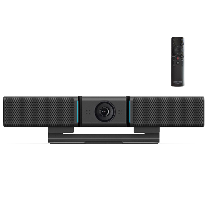 润普Runpu视频会议摄像头麦克风音箱一体机4K超清广角AI人形跟踪智能降全向麦克风扬声器RP-S1-G20