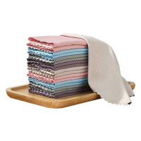 蓝风笛 鱼鳞抹布 25*25cm 条(25*25cm)