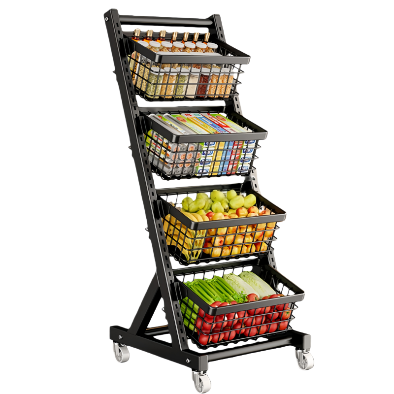 豫龙都 落地置物架 四层 个